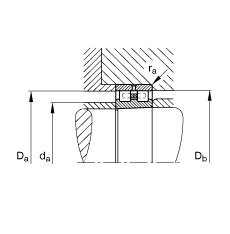 �A���L���S�� NN3022-AS-K-M-SP, ����(j��) DIN 5412-4 �˜ʵ���Ҫ�ߴ�, �Ƕ�λ�S��, �p�������F�����F�� 1:12 ���ɷ��x, �����ּܣ��pС�ď����(n��i)����϶�����ƹ���