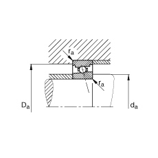 ���S�S�� HS71906-E-T-P4S, �{(di��o)��(ji��)���Ɍ�(du��)���Ԫ���b�����|�� �� = 25�������ƹ���